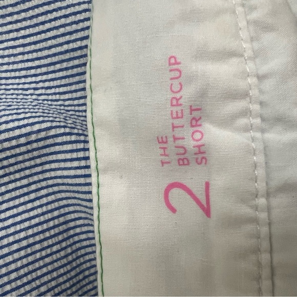 Lily Pulitzer Striped Scallop Hem Women's Shorts - Picture 5 of 8